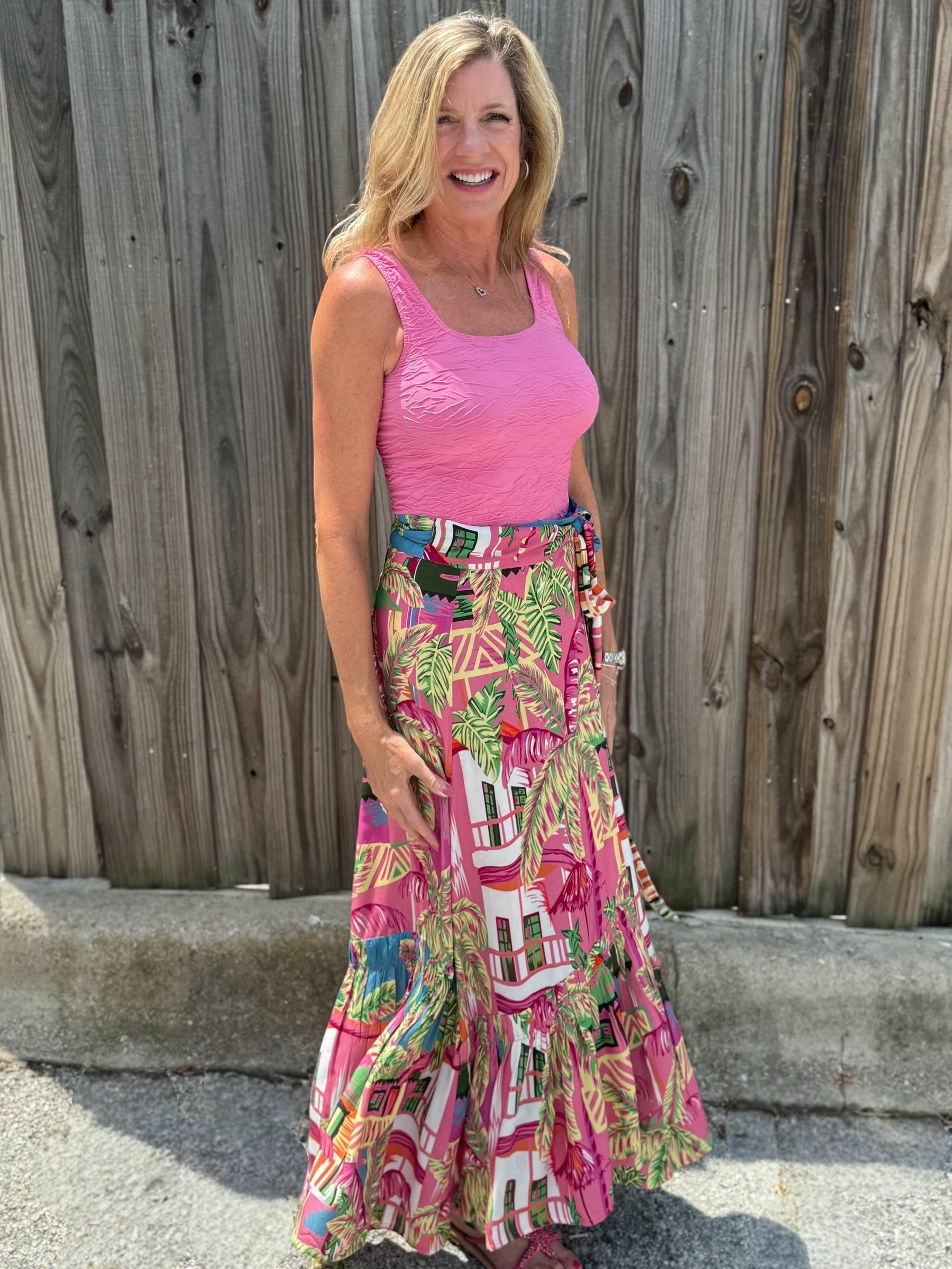 Caribbean Breeze 3-Way Wrap Skirt at ooh la la! in Grapevine TX 76051