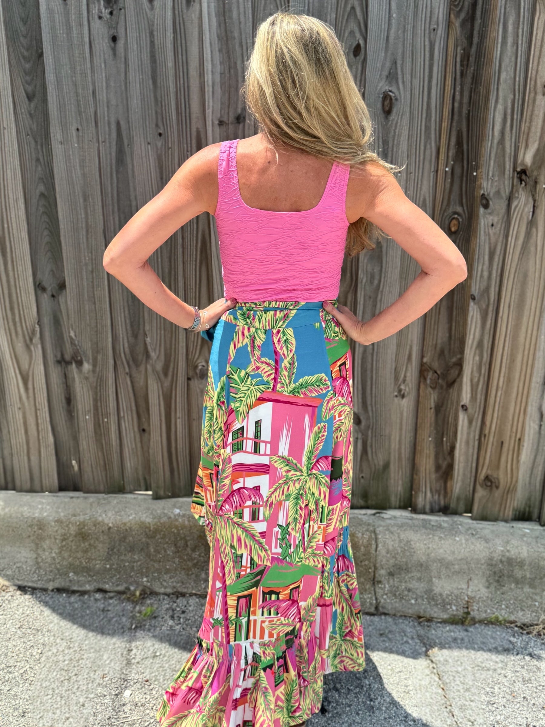 Caribbean Breeze 3-Way Wrap Skirt at ooh la la! in Grapevine TX 76051