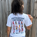 SEC Boots Tee at ooh la la! in Grapevine TX 76051