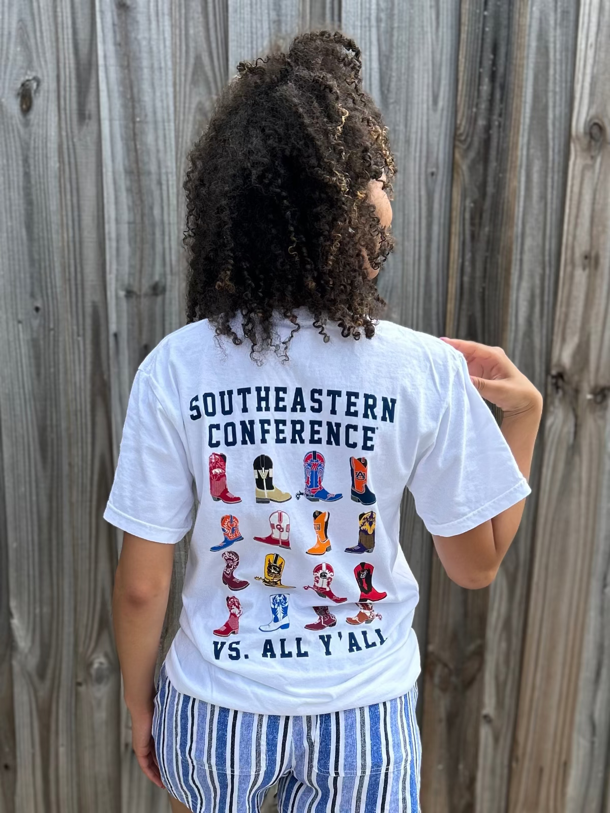 SEC Boots Tee at ooh la la! in Grapevine TX 76051