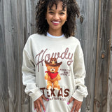 Howdy Texas Teddy Sweatshirt