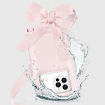 Waterproof Floating Bow Pouch - Ballet Pink at ooh la la! in Grapevine TX 76051