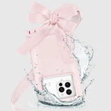 Waterproof Floating Bow Pouch - Ballet Pink at ooh la la! in Grapevine TX 76051