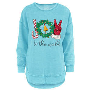 Joy to the World Sweatshirt at ooh la la! in Grapevine TX 76051