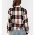 Velvet Heart Kevin Plaid Blouse at ooh la la! in Grapevine TX 76051