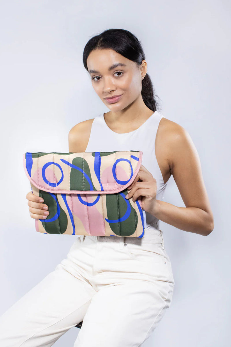 Kind Bag London - 13" Laptop Sleeve - shapes at ooh la la! in Grapevine TX 76051