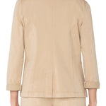 Liverpool Fitted Blazer in cappuccino at ooh la la! in Grapevine TX 76051