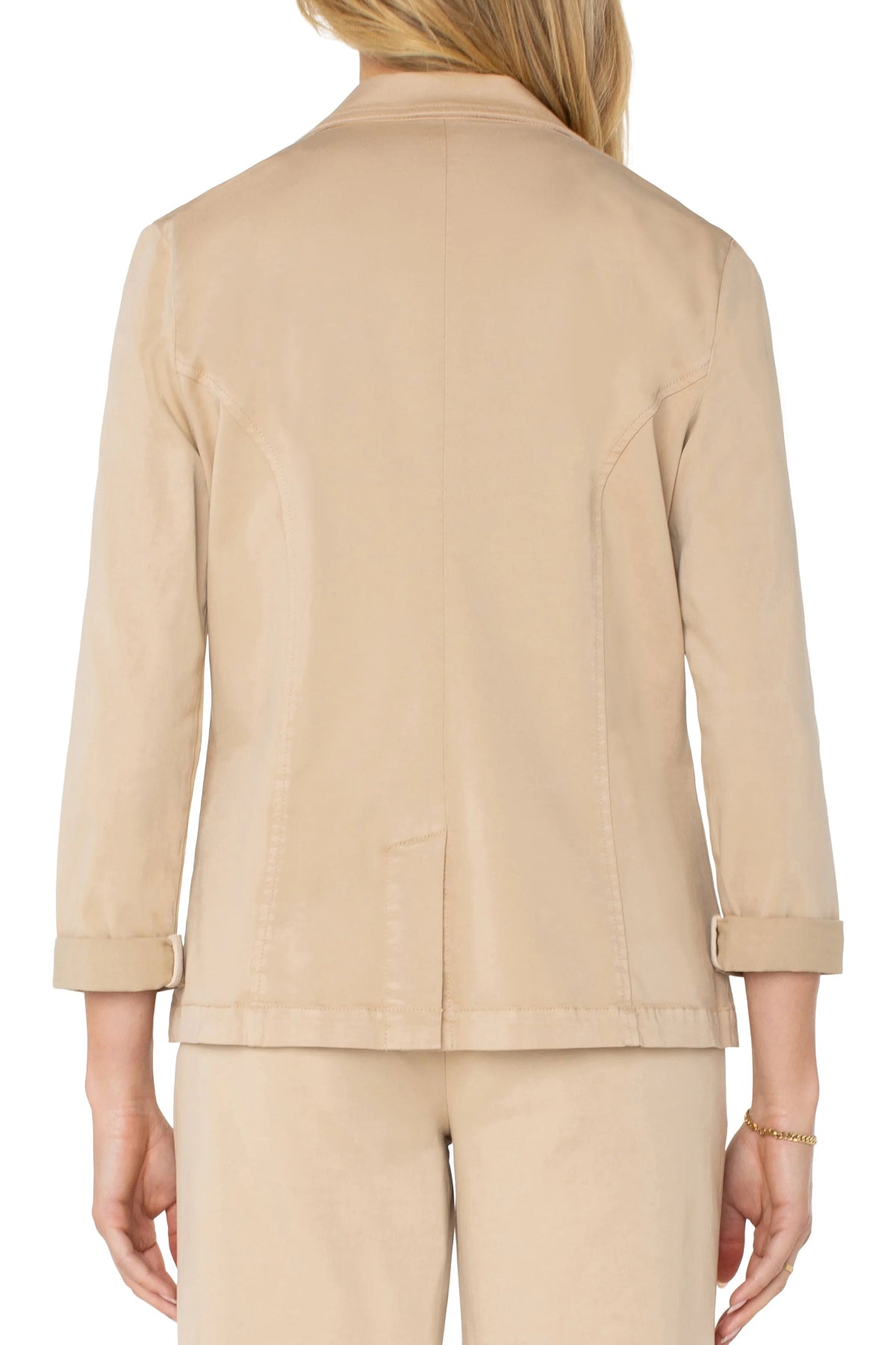 Liverpool Fitted Blazer in cappuccino at ooh la la! in Grapevine TX 76051