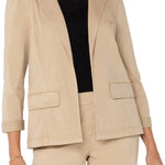 Liverpool Fitted Blazer in cappuccino at ooh la la! in Grapevine TX 76051