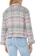 Liverpool Plaid Boucle Pearl Button Boxy Shacket at ooh la la! in Grapevine TX 76051