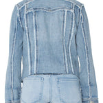 Liverpool Multi Fray Trucker Jacket at ooh la la! in Grapevine TX 76051