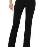 Liverpool Pearl Full Length Flare Pants in black at ooh la la! in Grapevine TX 76051