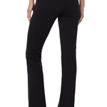 Liverpool Pearl Full Length Flare Pants in black at ooh la la! in Grapevine TX 76051