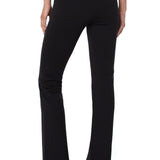 Liverpool Pearl Full Length Flare Pants in black at ooh la la! in Grapevine TX 76051