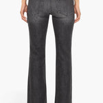 Liverpool Lucy Bootcut Jeans with Crystal Side Detailing in heirloom black at ooh la la! in Grapevine TX 76051