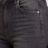 Liverpool Lucy Bootcut Jeans with Crystal Side Detailing in heirloom black at ooh la la! in Grapevine TX 76051