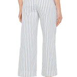 Liverpool Striped Crop Wide Leg Pant at ooh la la! in Grapevine TX 76051