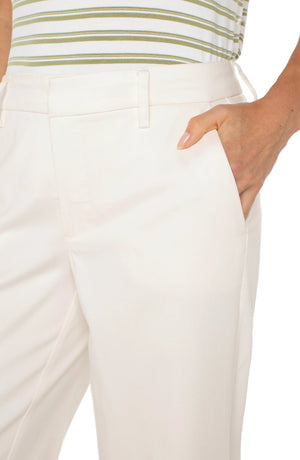 Liverpool Kelsey Wide Leg Trouser in Bone at ooh la la! in Grapevine TX 76051