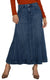 Liverpool Denim Mermaid Maxi Skirt at ooh la la! in Grapevine TX 76051