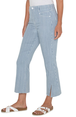 Liverpool Gia Glider® Crop Flare Twisted Seam