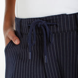 Liverpool Wide Leg Pleated Trouser With Side Stripe at Ooh La La! in Grapevine TX 76051