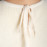 Liverpool Sleeveless Tie Back Sweater Woven Dress at Ooh La La! in Grapevine TX 76051