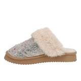 Corky’s Lets Order In Rhinestone Slippers in clear rhinestones at ooh la la! in Grapevine TX 76051