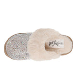 Corky’s Lets Order In Rhinestone Slippers in clear rhinestones at ooh la la! in Grapevine TX 76051