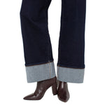 Liverpool Morgan Cuffed Wide Leg Jeans at ooh la la! in Grapevine TX 76051