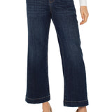 Liverpool Stride Wide Leg Jeans with Trouser Details