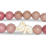 The Fahlo Lounge Bracelet - Koala in wildflower pink at ooh la la! in Grapevine TX 76051