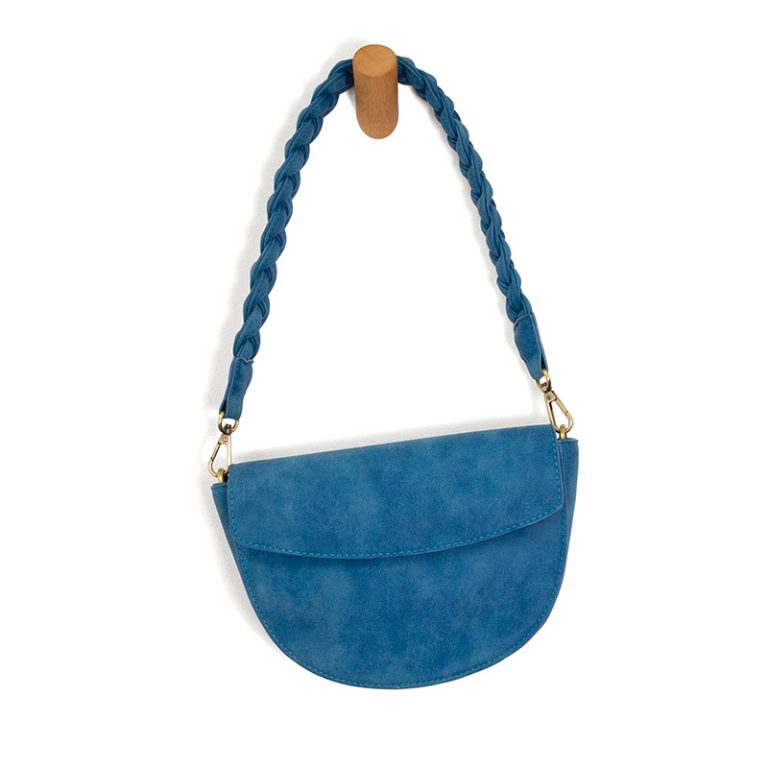 Joy Susan Luna Crescent Crossbody in cobalt at ooh la la! in Grapevine TX 76051