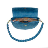 Joy Susan Luna Crescent Crossbody in cobalt at ooh la la! in Grapevine TX 76051