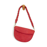 Joy Susan Luna Crescent Crossbody in red at ooh la la! in Grapevine TX 76051