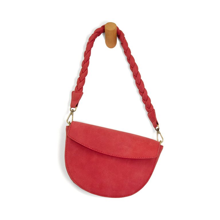 Joy Susan Luna Crescent Crossbody in red at ooh la la! in Grapevine TX 76051