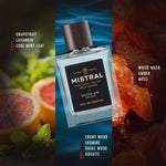 Mistral Salted Gin, men's eau de parfum, luxury French cologne, Grasse fragrances, long lasting men's perfume, aquatic gin fragrance, premium men's scents, Mistral For Men. at ooh la la! in Grapevine TX 76051