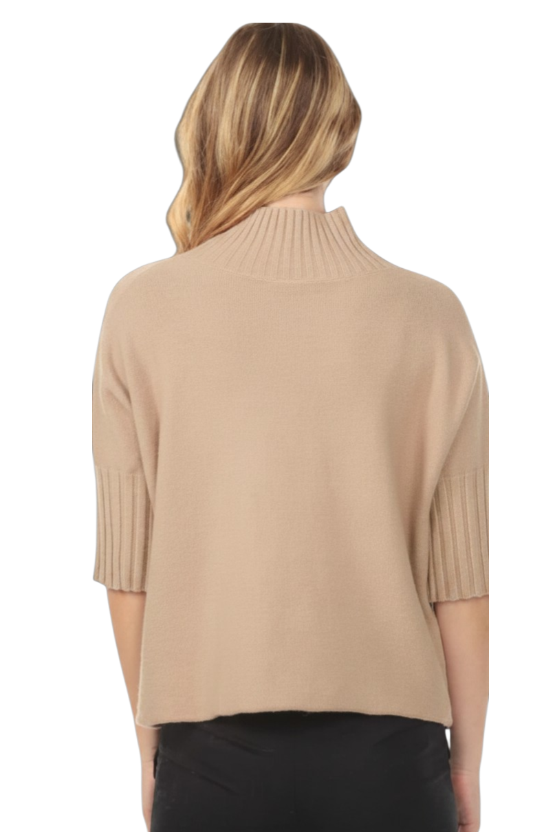 The Maple Turtleneck Sweater in Mocha at ooh la la! in Grapevine TX 76051