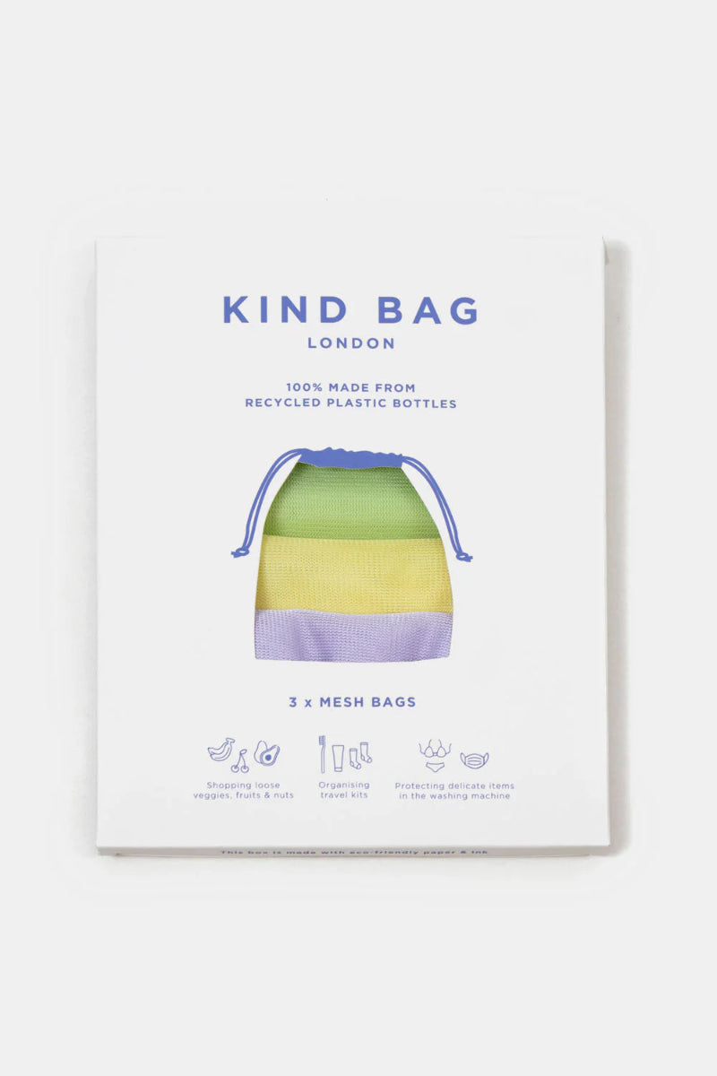 Kind Bag London - Set of 3 Mesh Bags at ooh la la! in Grapevine TX 76051