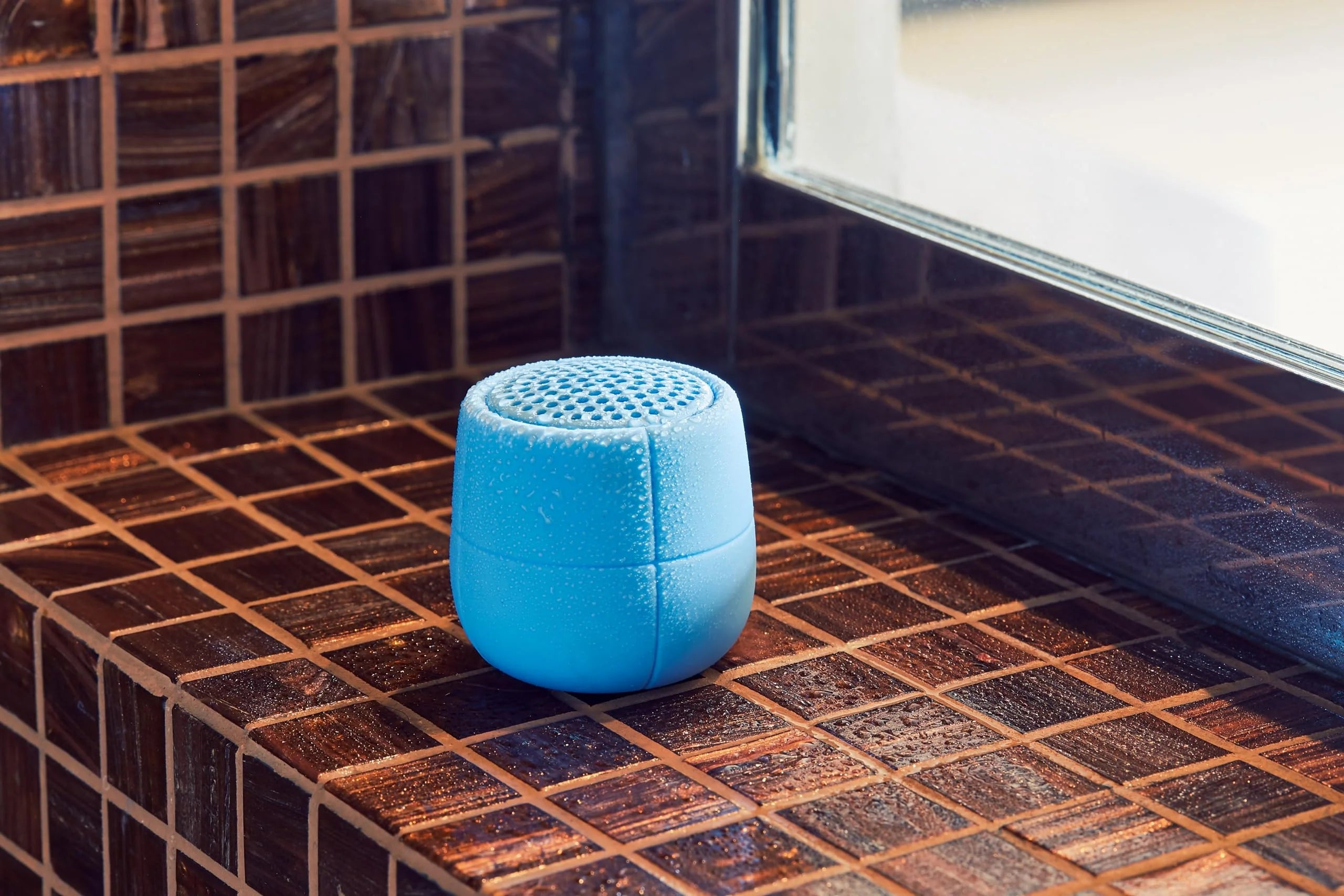 Lexon Mino X Waterproof Speaker - Light Blue at ooh la la! in Grapevine TX 76051
