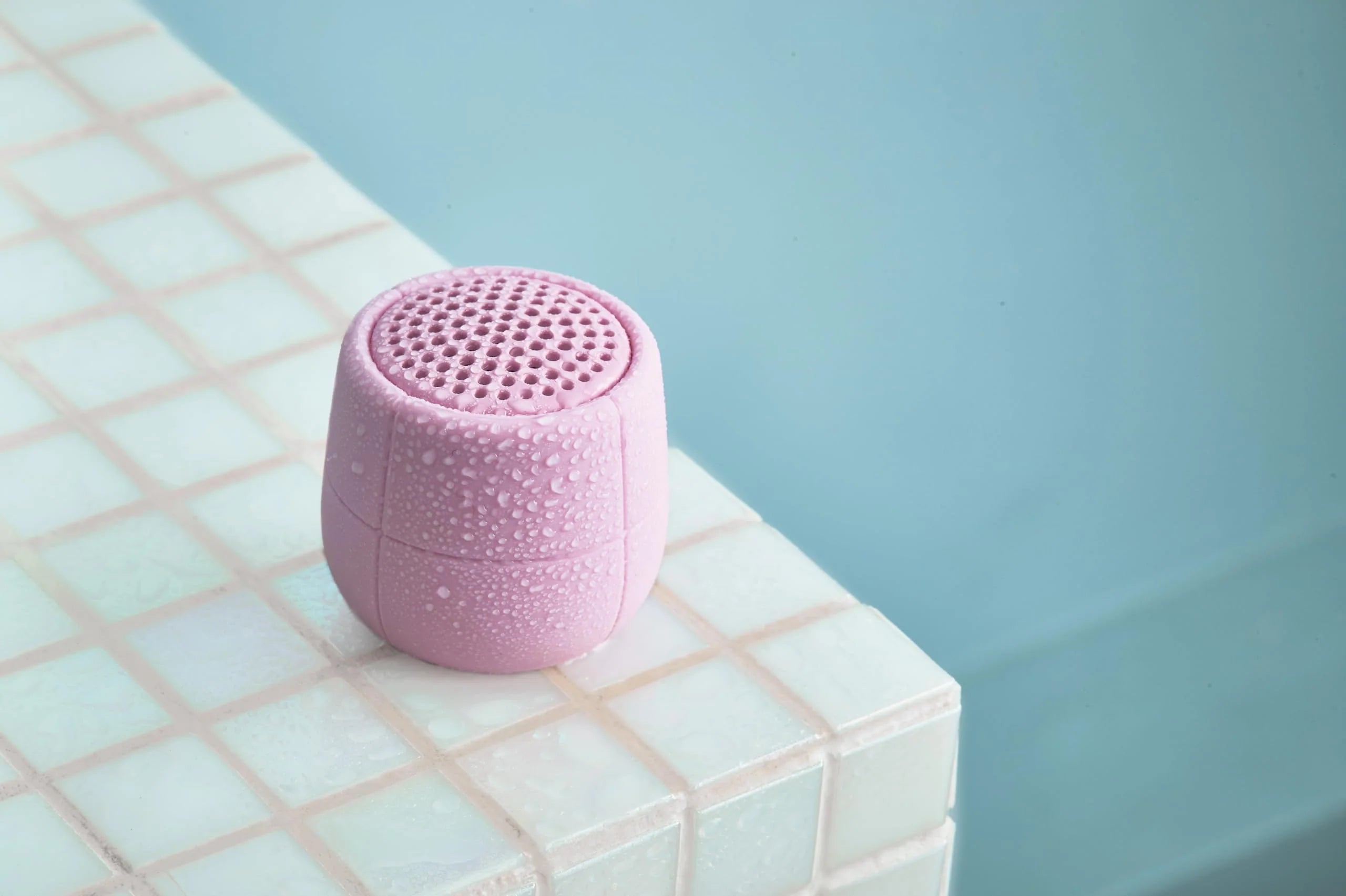 Lexon Mino X Waterproof Speaker - Soft Pink at ooh la la! in Grapevine TX 76051