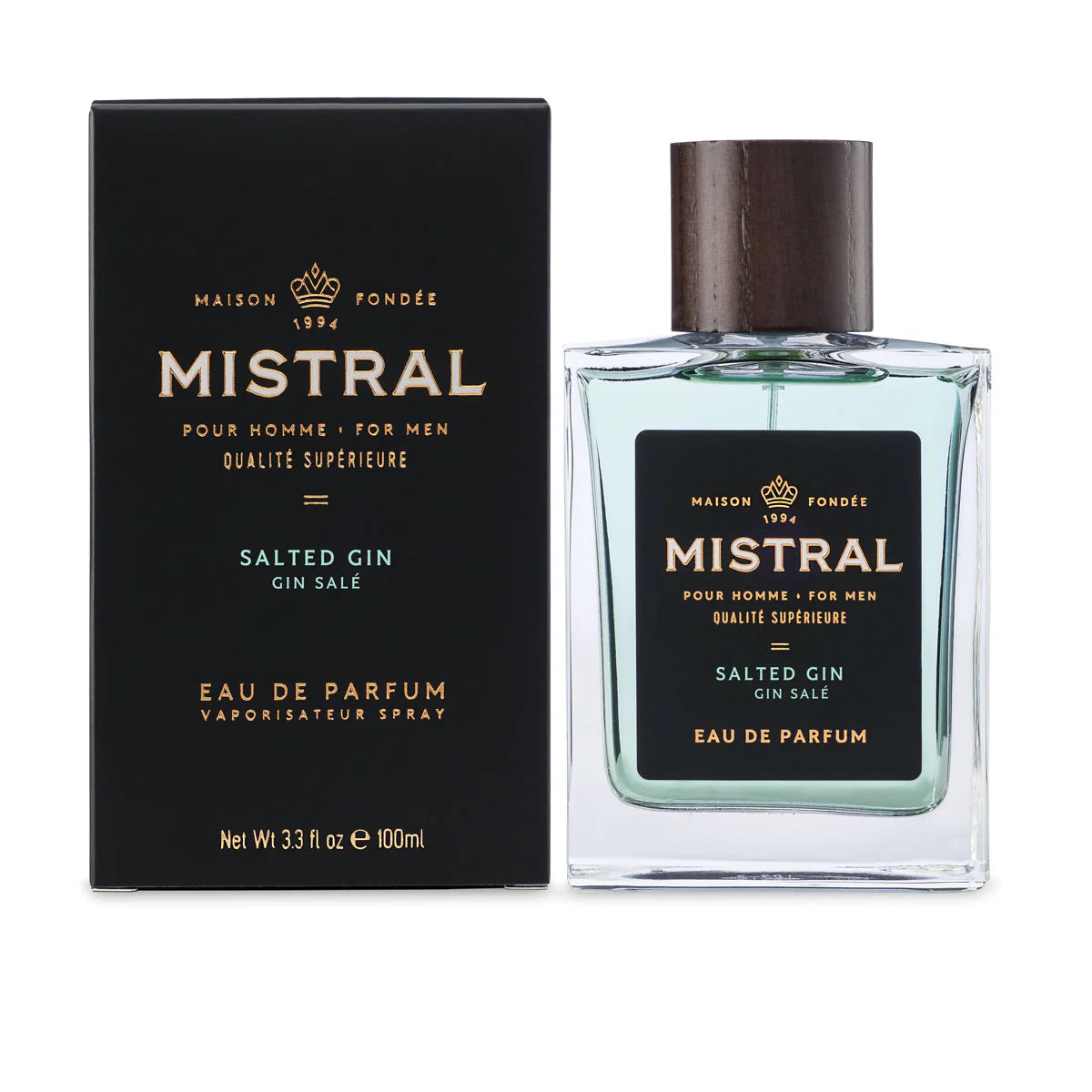 Mistral Salted Gin, men's eau de parfum, luxury French cologne, Grasse fragrances, long lasting men's perfume, aquatic gin fragrance, premium men's scents, Mistral For Men. at ooh la la! in Grapevine TX 76051