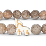Fahlo The Scout Bracelet - Wolf in moon at ooh la la in Grapevine TX 76051