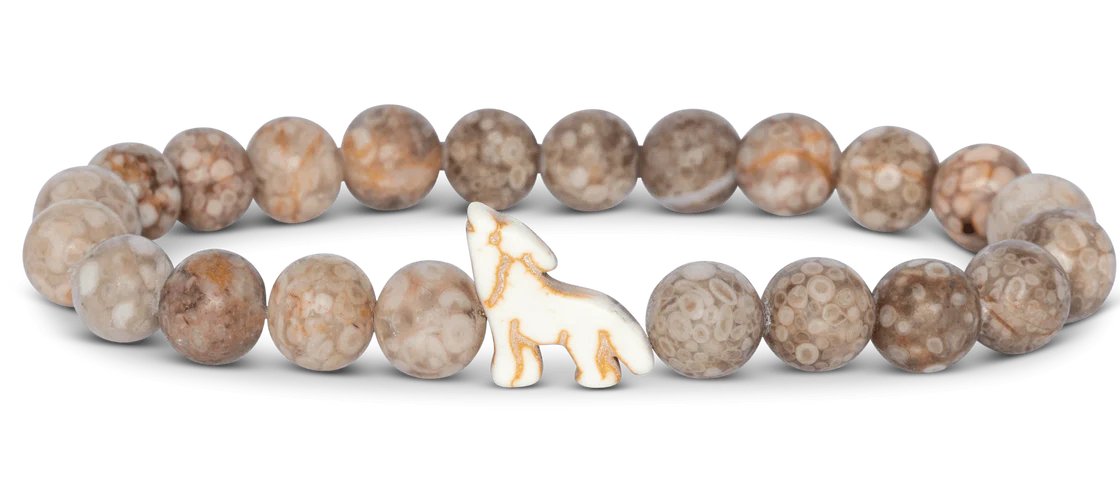 Fahlo The Scout Bracelet - Wolf in moon at ooh la la in Grapevine TX 76051