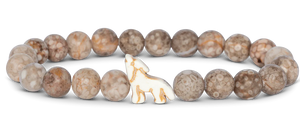 Fahlo The Scout Bracelet - Wolf in moon at ooh la la in Grapevine TX 76051