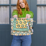 Kind Bag London  - Set of 3 Pouches - wavy daisy at ooh la la! in Grapevine TX 76051