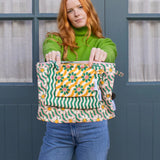 Kind Bag London  - Set of 3 Pouches - wavy daisy at ooh la la! in Grapevine TX 76051