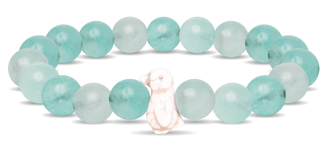 The Fahlo Passage Bracelet - Penguin in seafoam at ooh la la! in Grapevine TX 76051