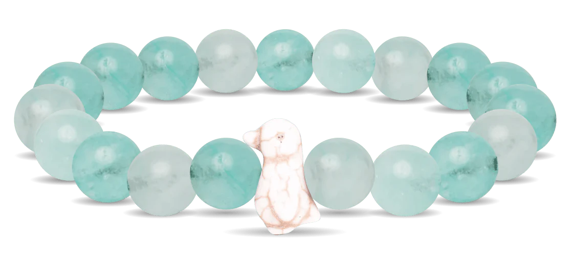 The Fahlo Passage Bracelet - Penguin in seafoam at ooh la la! in Grapevine TX 76051