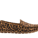 Corky's Penny For Your Thoughts Moccasin Loafer - Leopard Faux Suede