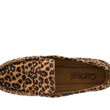 Corky's Penny For Your Thoughts Moccasin Loafer - Leopard Faux Suede